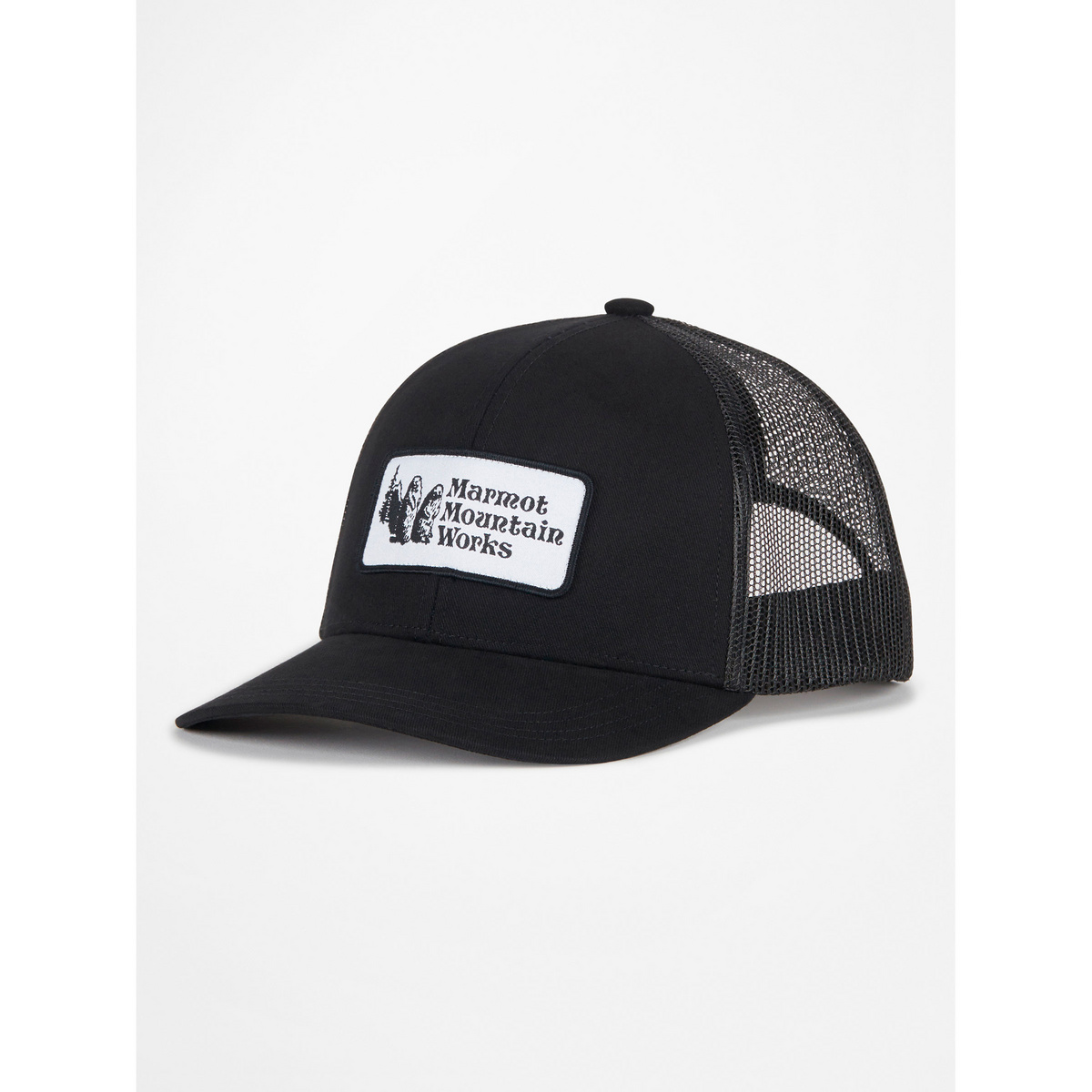 Marmot Berretto retro Trucker (Taglia ONE SIZE, Nero)