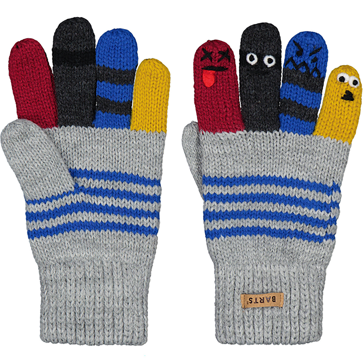 Barts Kinder Puppeteer Handschuhe (Größe XL, grau)