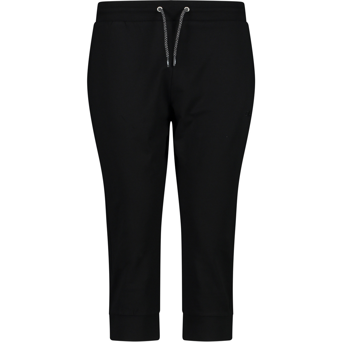 CMP Femme Pantalon 3/4 (taille XS, Noir)
