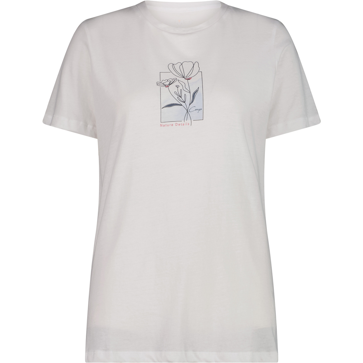 CMP Damen T-Shirt (Größe L, weiss)