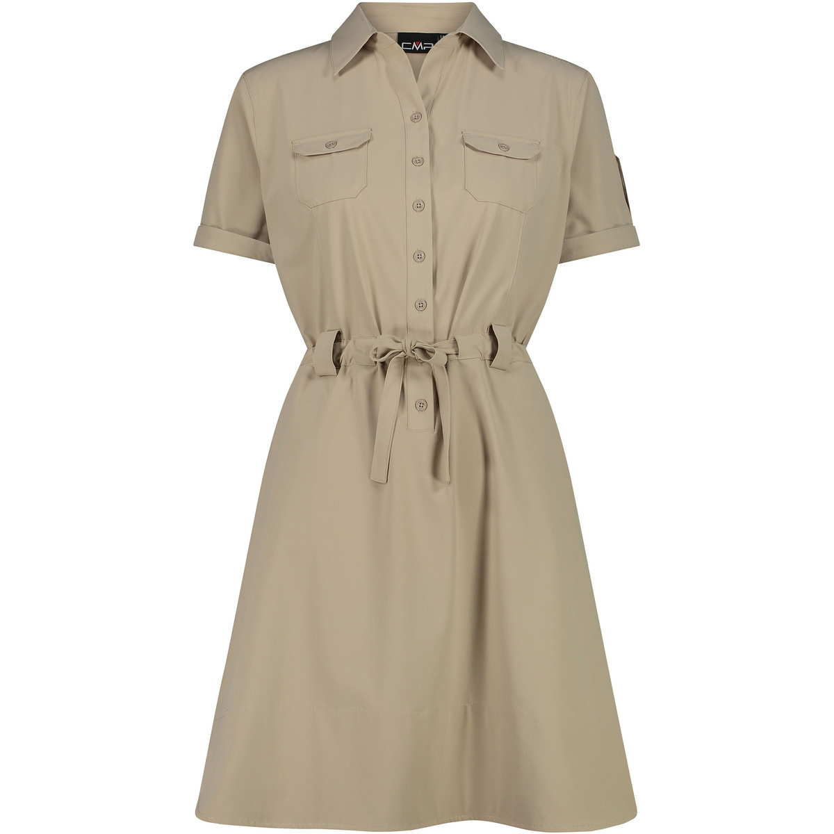 CMP Damen Kleid (Größe S, beige)