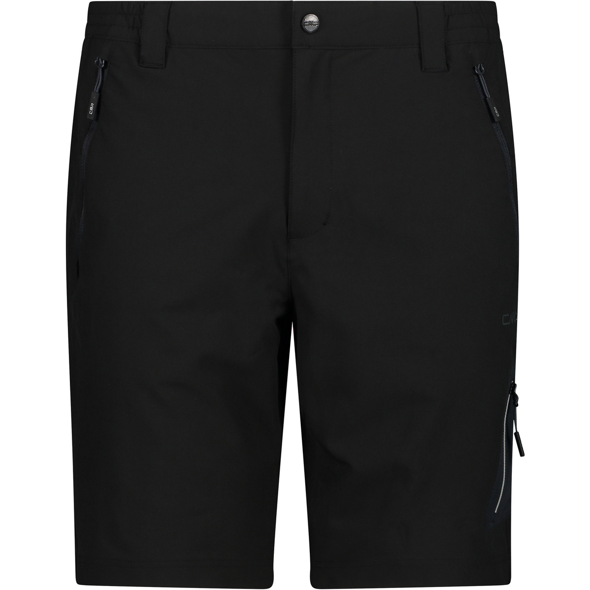 CMP Uomo Pantaloncini Bermuda (Taglia 4XL, Nero)