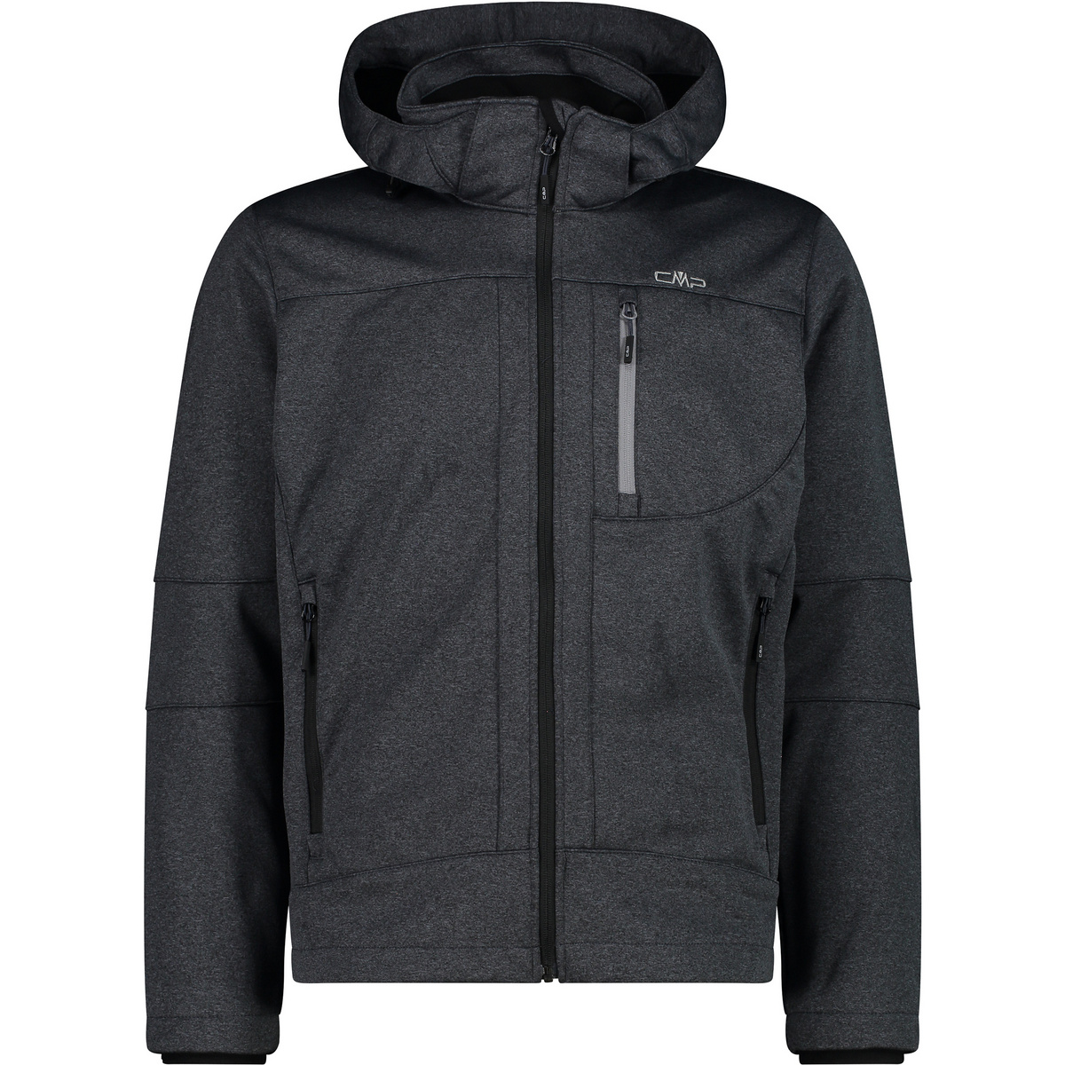 CMP Herren Zip Hoodie Jacke (Größe XL, grau)