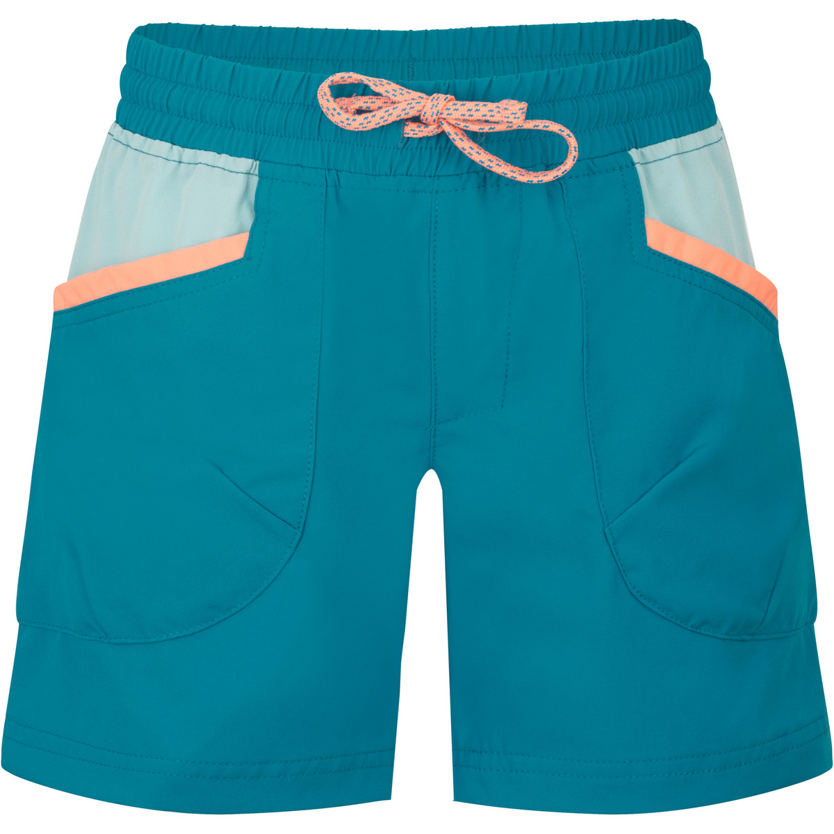 Trollkids Kinder Senja Shorts (Größe 152, blau)