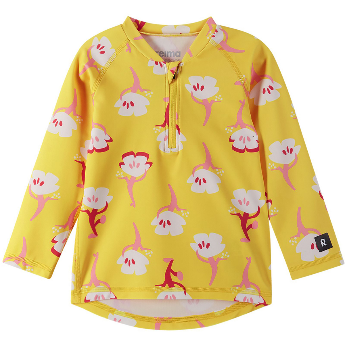 reima Enfants Haut Tuvalu Swim (taille 86, Jaune)
