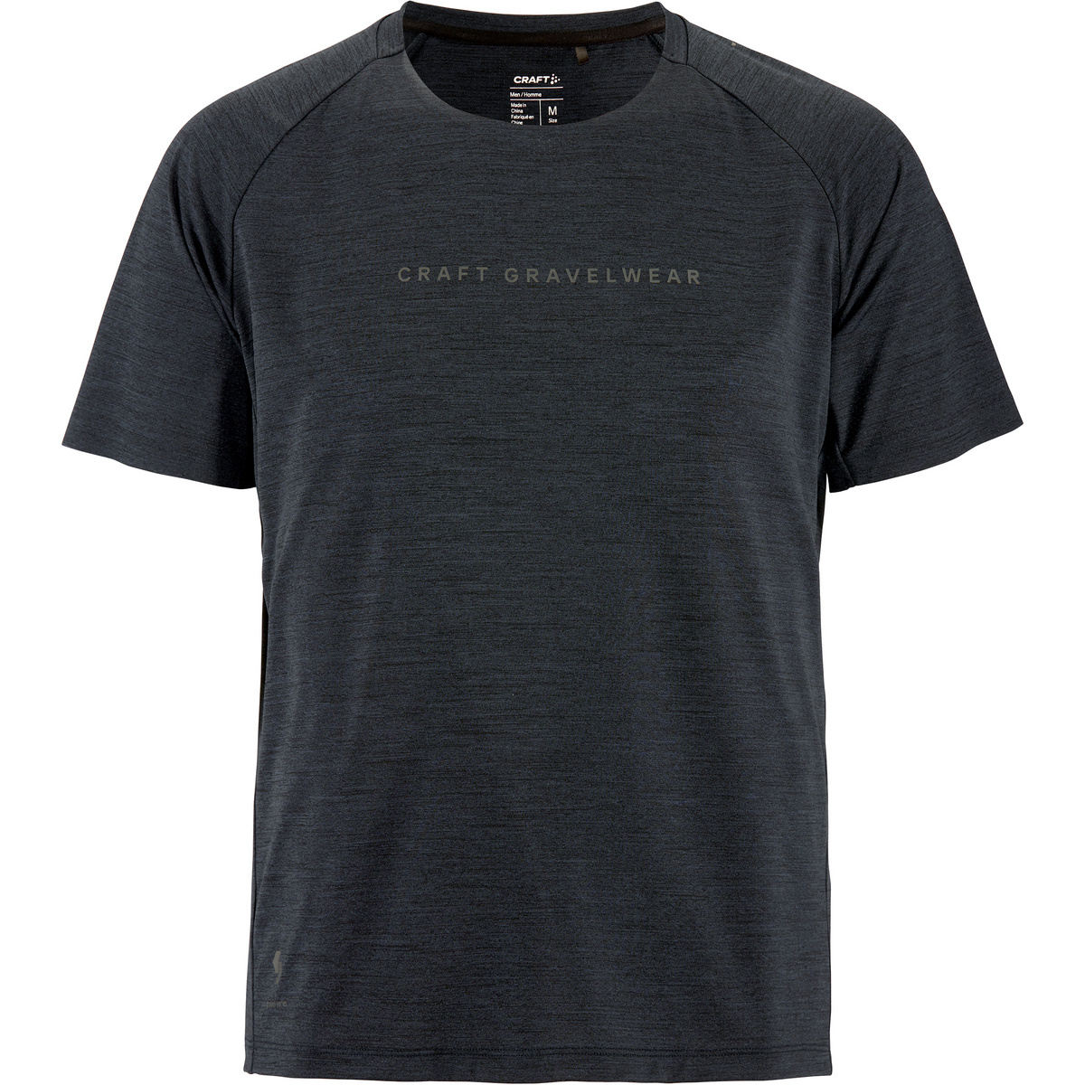 Craft Uomo Maglia ciclismo Adv Gravel (Taglia L, Nero)