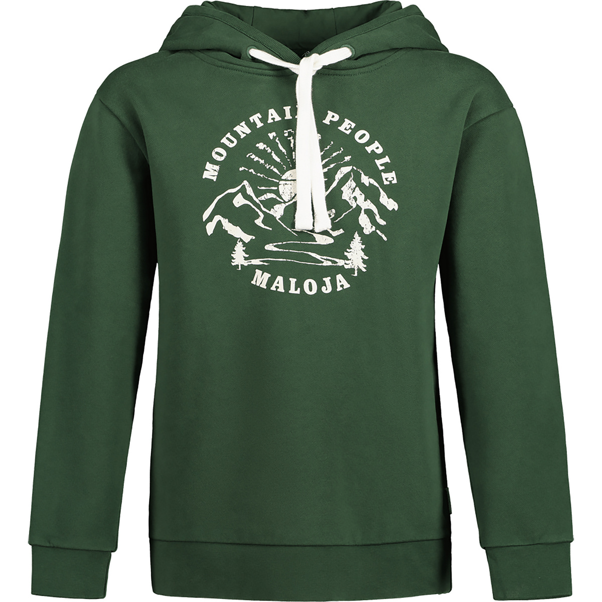 Maloja Kinder PordenonoB. Hoodie (Größe XL, gruen)