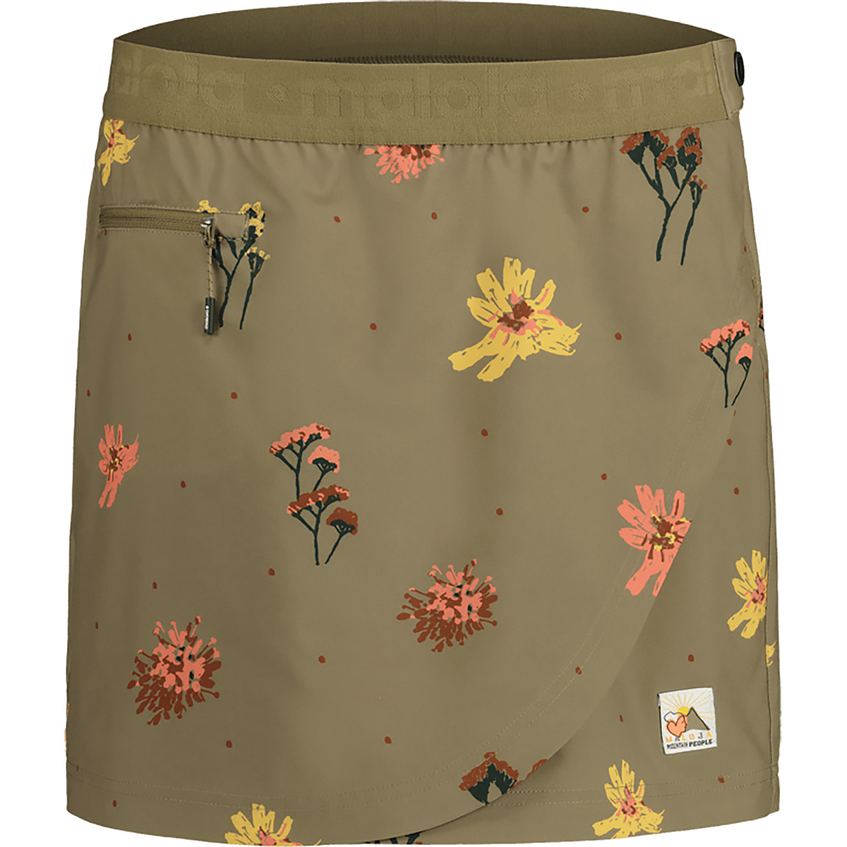 Maloja Femme Skort GermerM. (taille S, Olive)