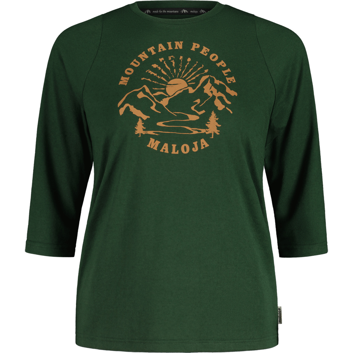 Maloja Damen HimbeereM. T-Shirt (Größe XS, gruen)