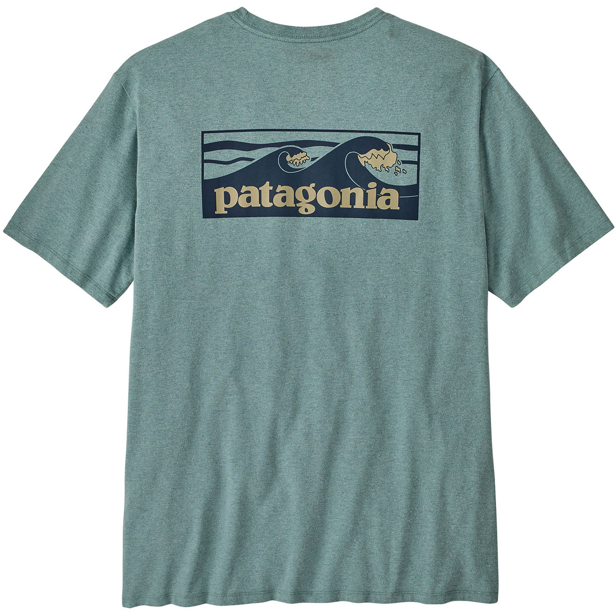 Patagonia Herren Boardshort Pocket Respons T-Shirt (Größe S, gruen)