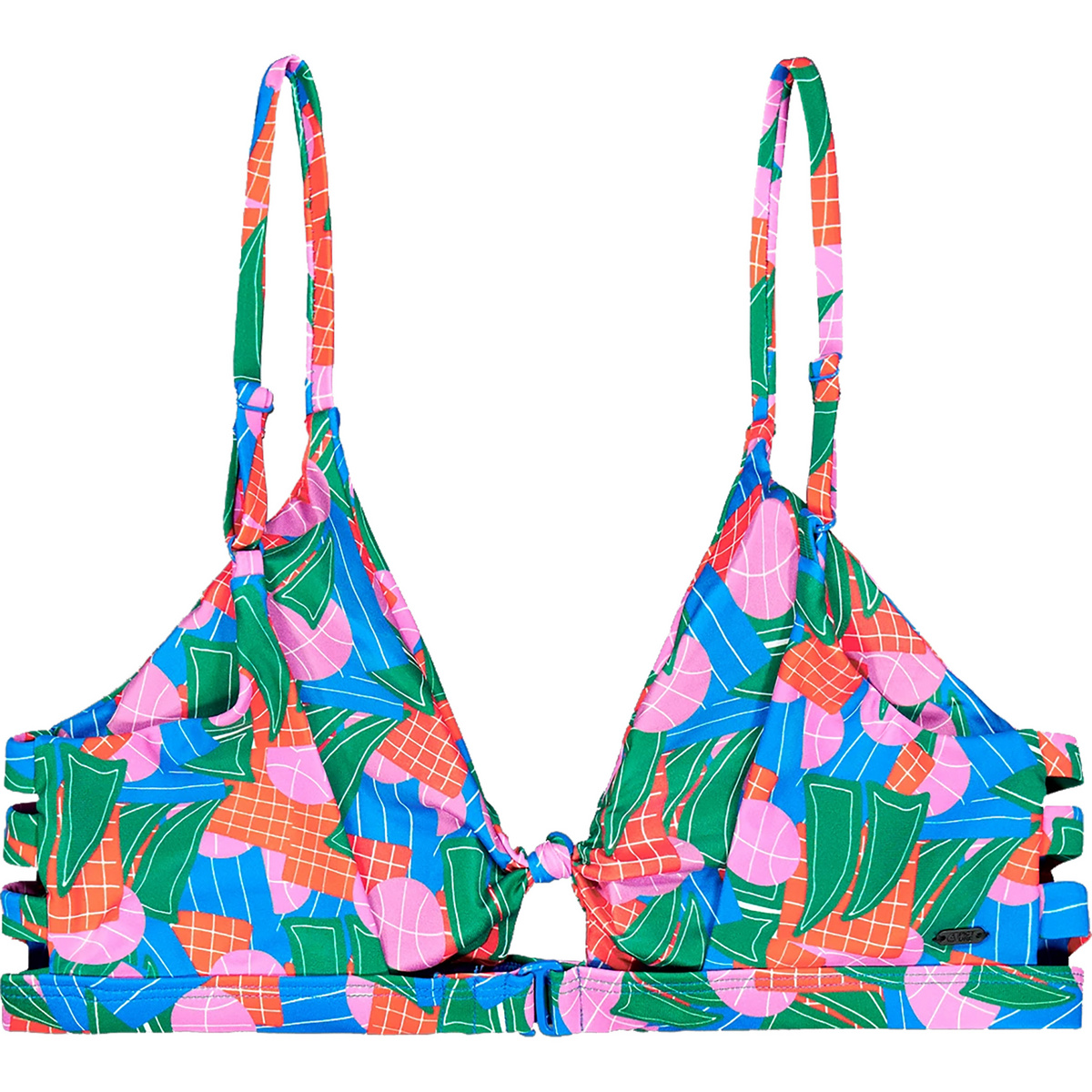Picture Donna Top bikini a triangolo con stampa Kalta (Taglia S, Multicolore)