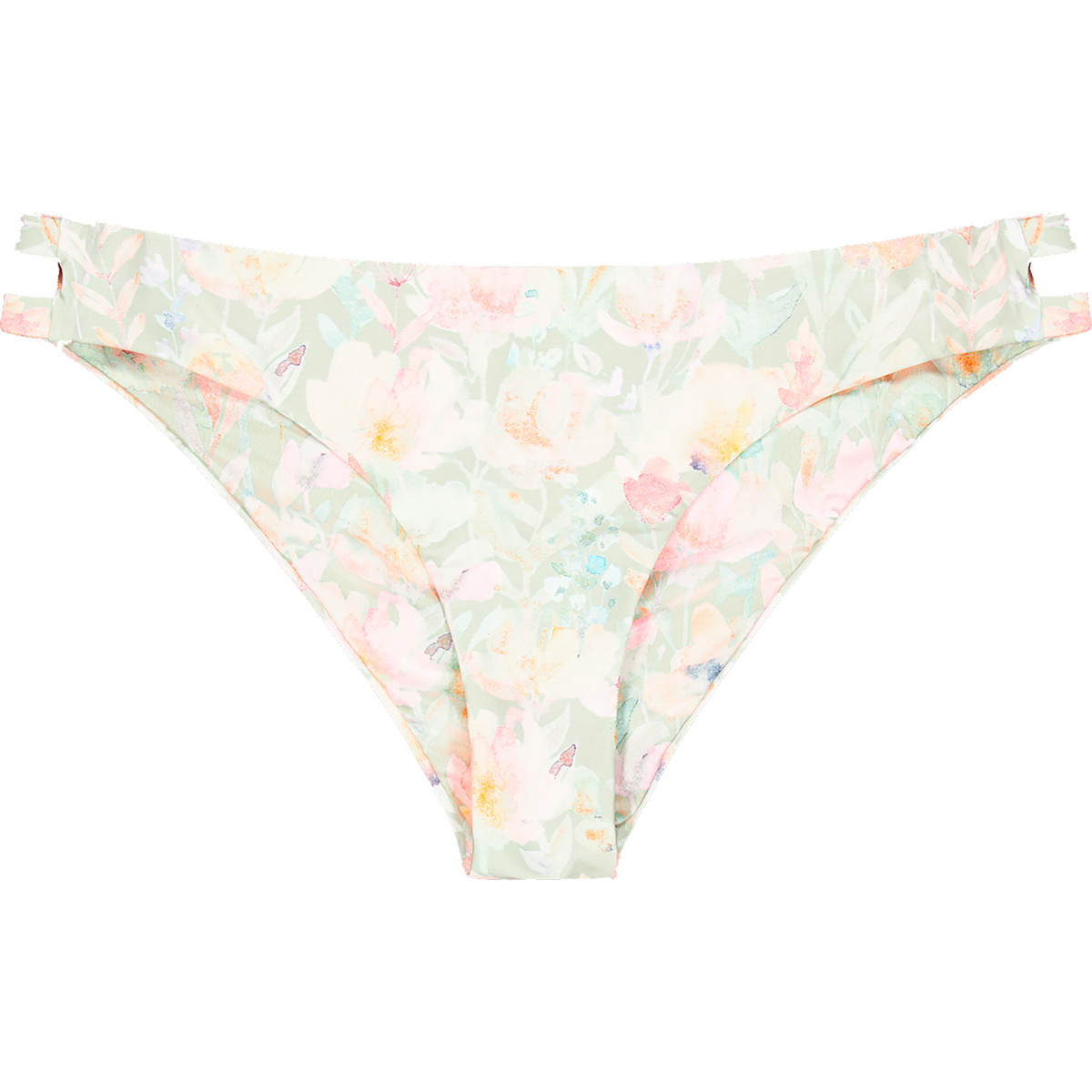 Picture Femme Pantalon de bikini imprimé Figgy (taille L, Vert)