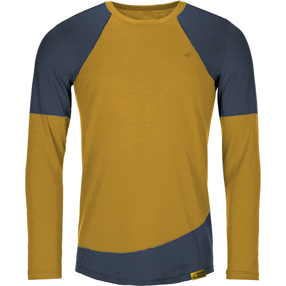 Image of Grüezi Bag Uomo Maglia a manica lunga in lana di legno Mr. Picard