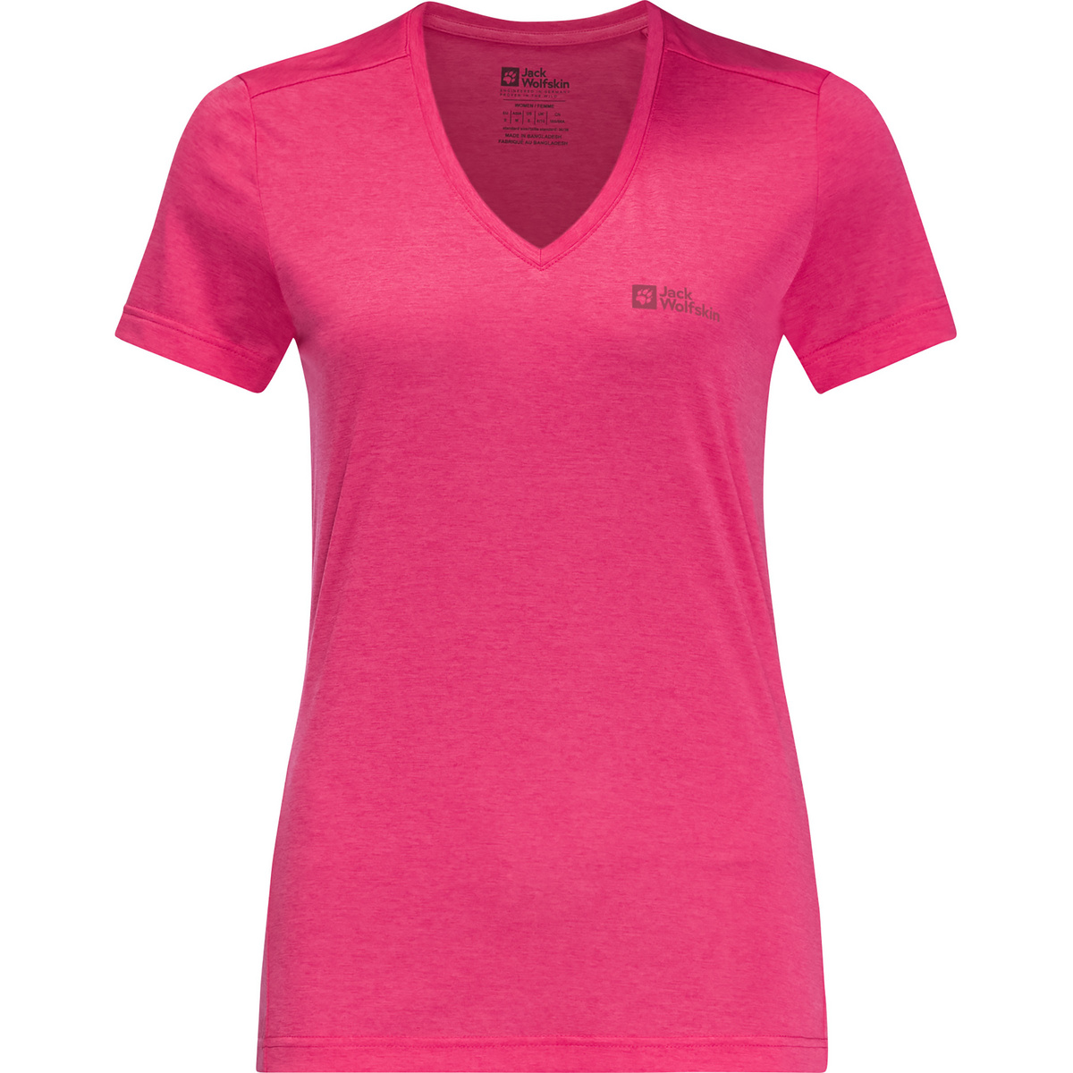 Jack Wolfskin Damen Crosstrail T-Shirt (Größe S, pink)