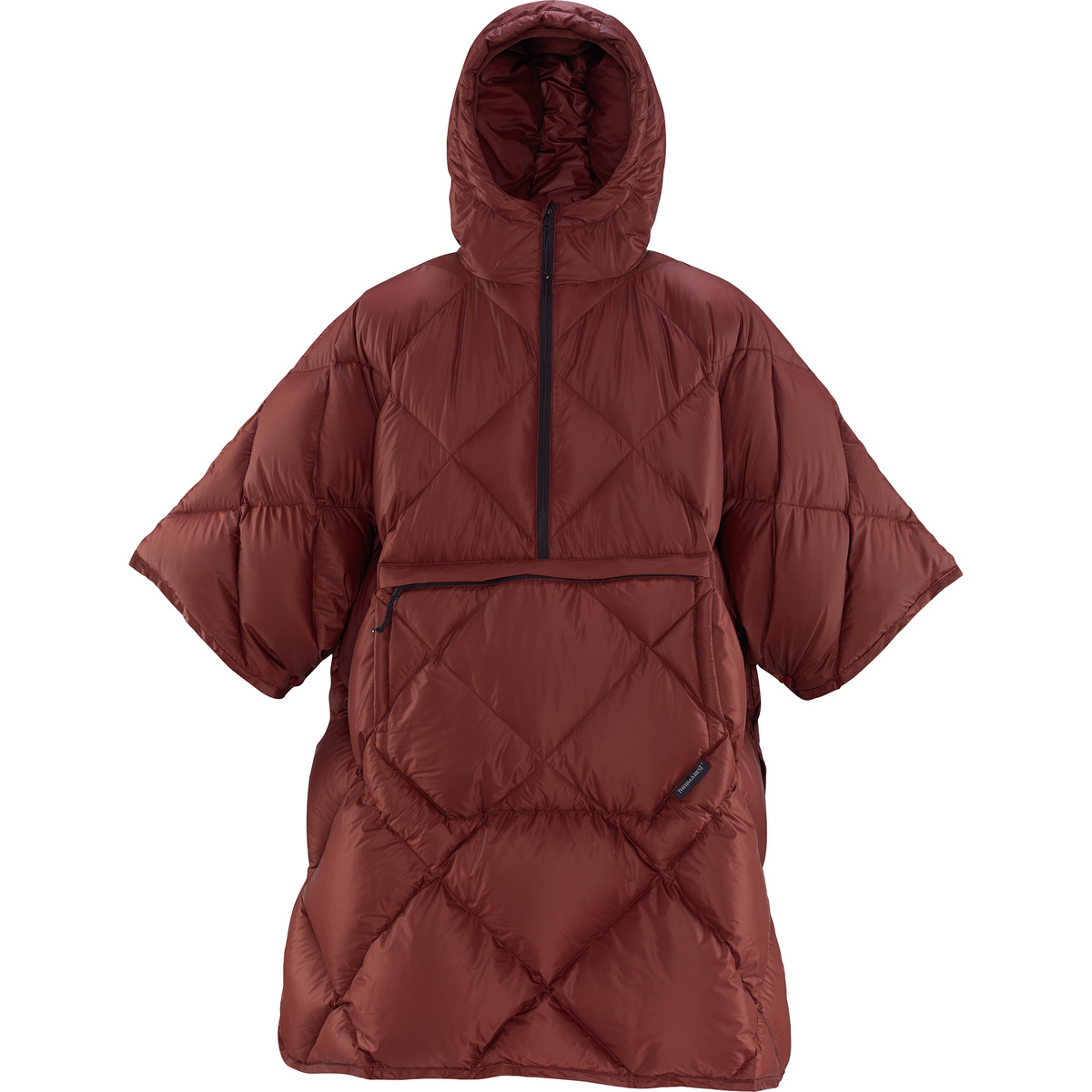 Therm-A-Rest Veste Honcho Poncho Down (taille One Size, Brun)