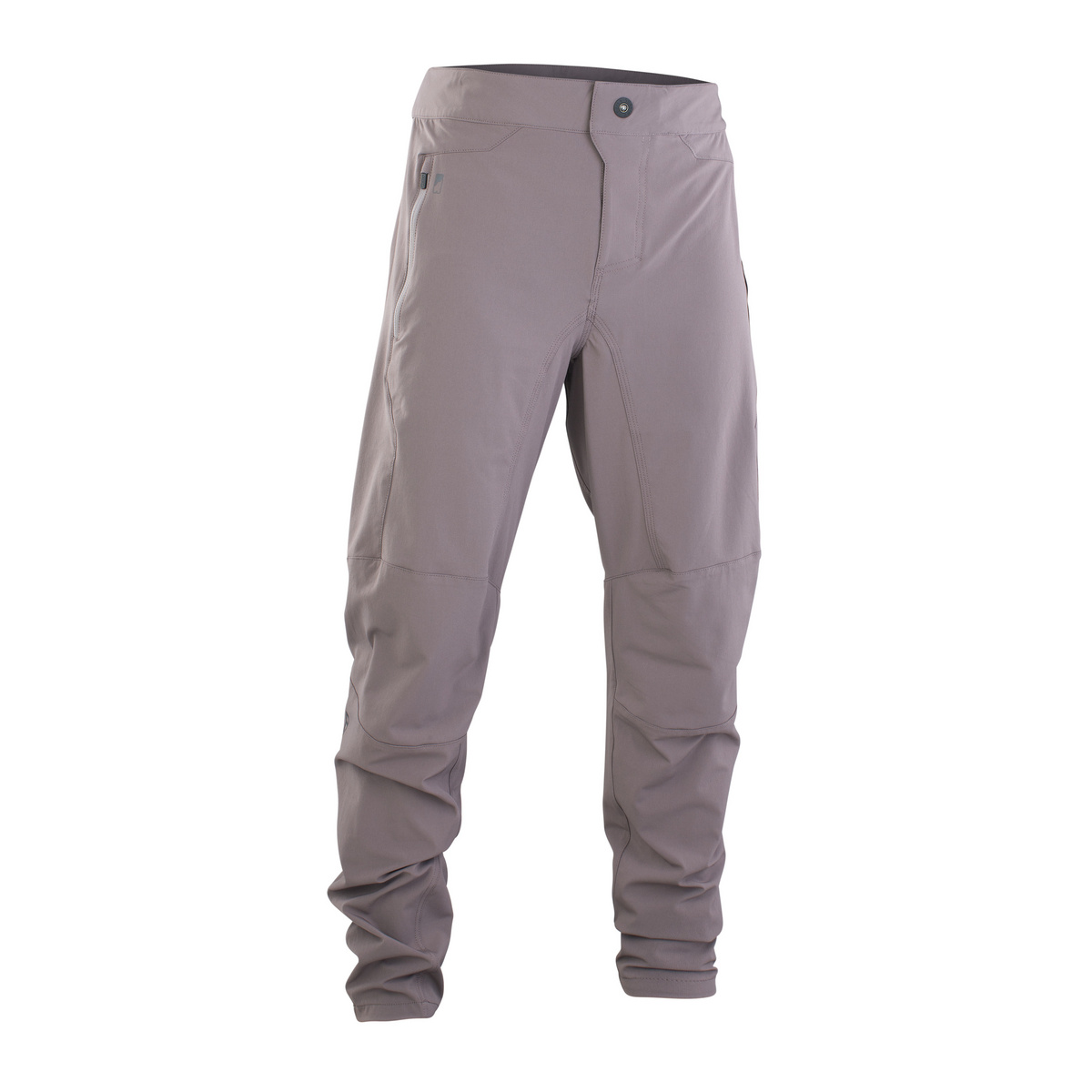 ION Uomo Pantaloni MTB Scrub lunghi (Taglia L, Grigio)