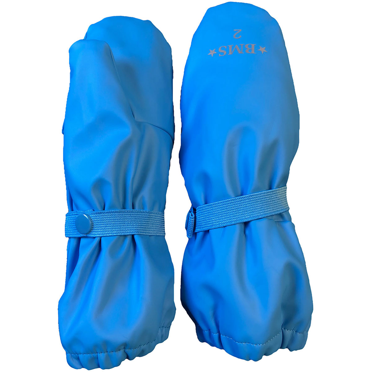 BMS Kinder Softskin Handschuhe (Größe 0-2 Jahre, blau)