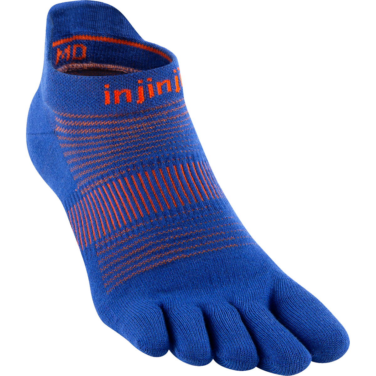 Injinji Calze Run Lightweight No-Show (Taglia 40.5 , Blu)
