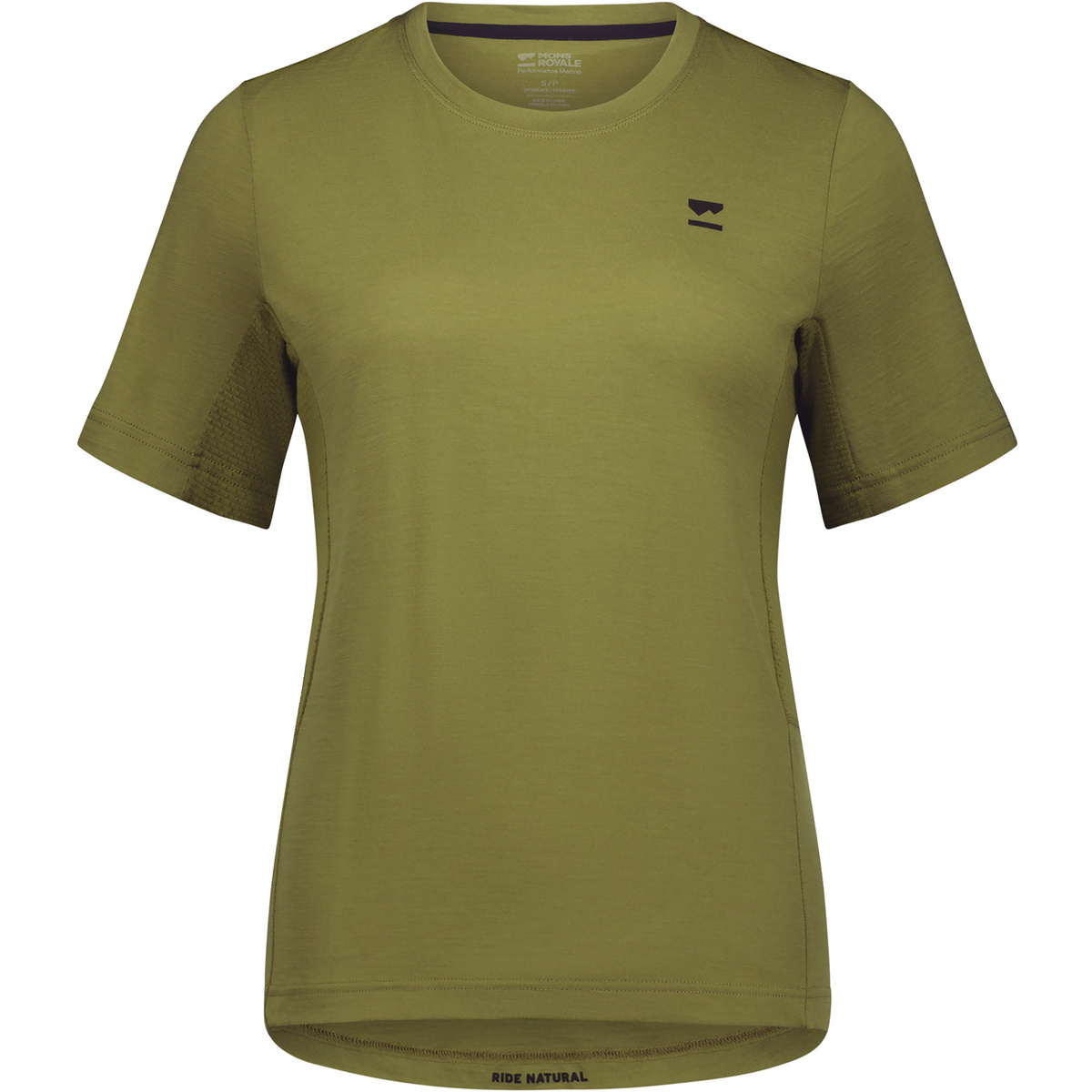 Image of Mons Royale Donna Maglia a manica corta Tarn Merino Shift