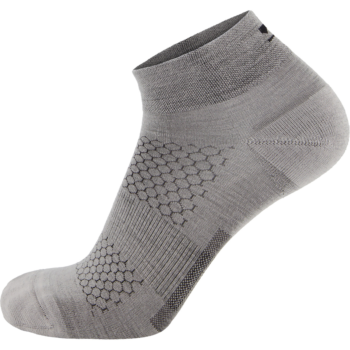 Mons Royale Atlas Merino Ankle Socken (Größe 45 , grau)