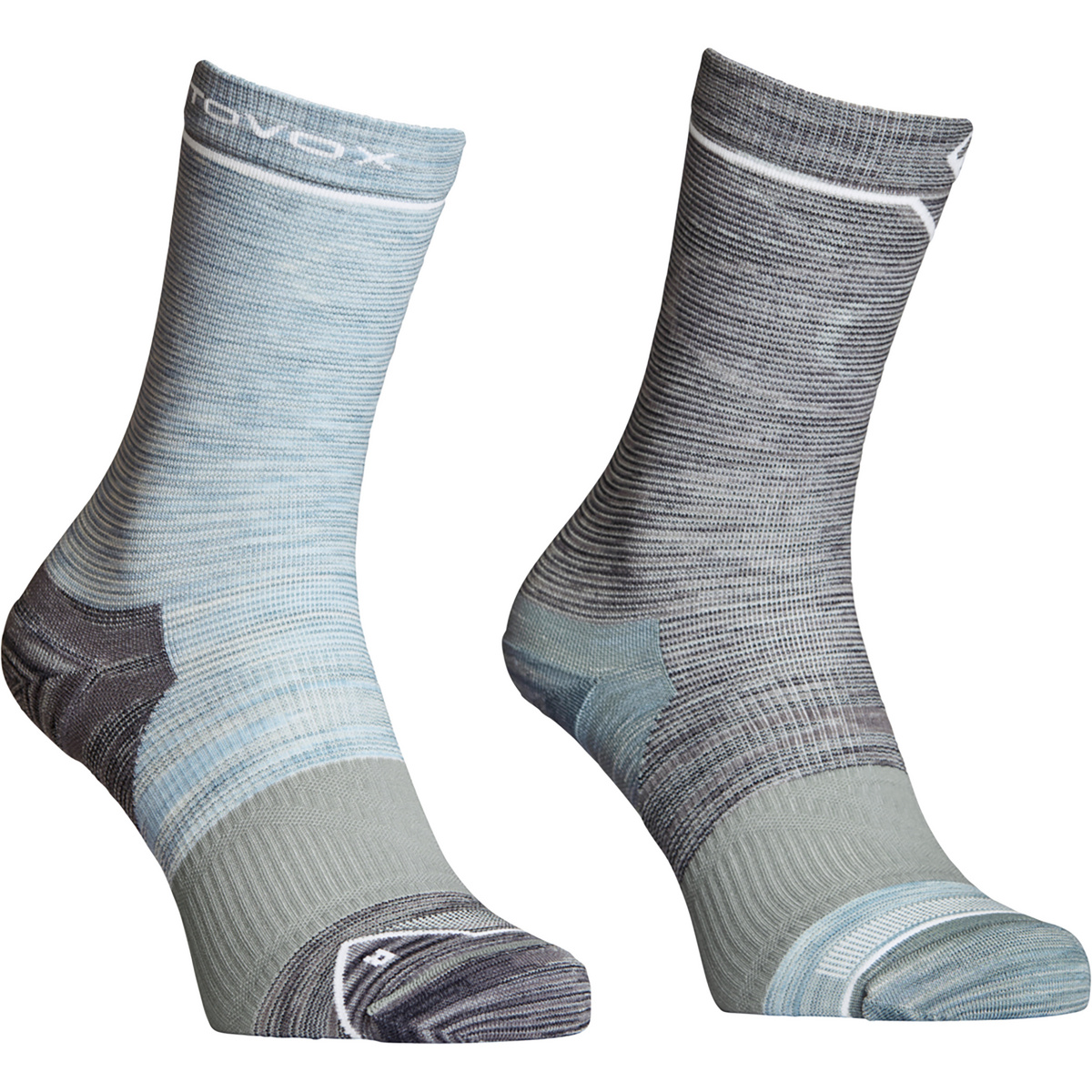 Ortovox Damen Alpine Mid Socken (Größe 35 , grau)