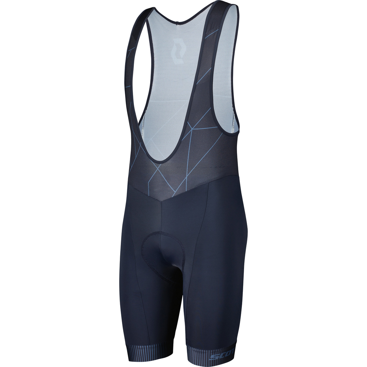 Scott Homme Shorts à bretelles RC Team (taille S, Bleu)