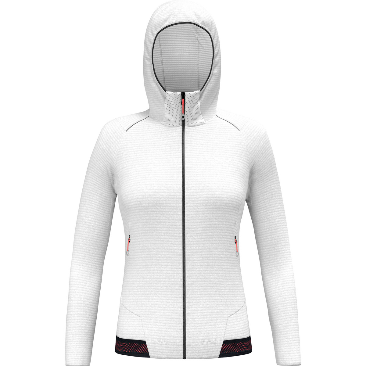 Salewa Damen Pedroc Pl Hoodie Jacke (Größe S, weiss)