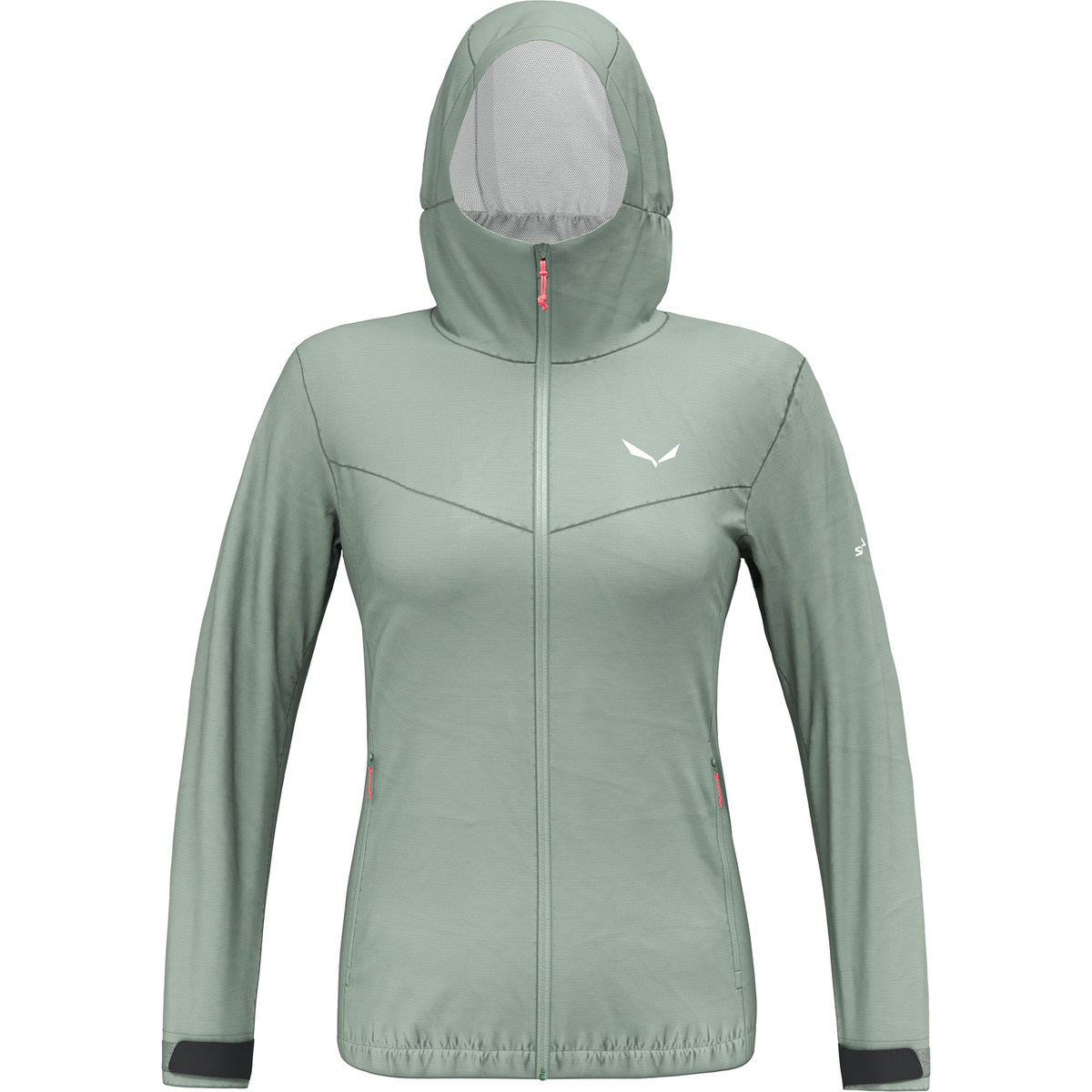 Salewa Donna Giacca Puez Aqua 4 Ptx 2.5l (Taglia XS, Grigio)