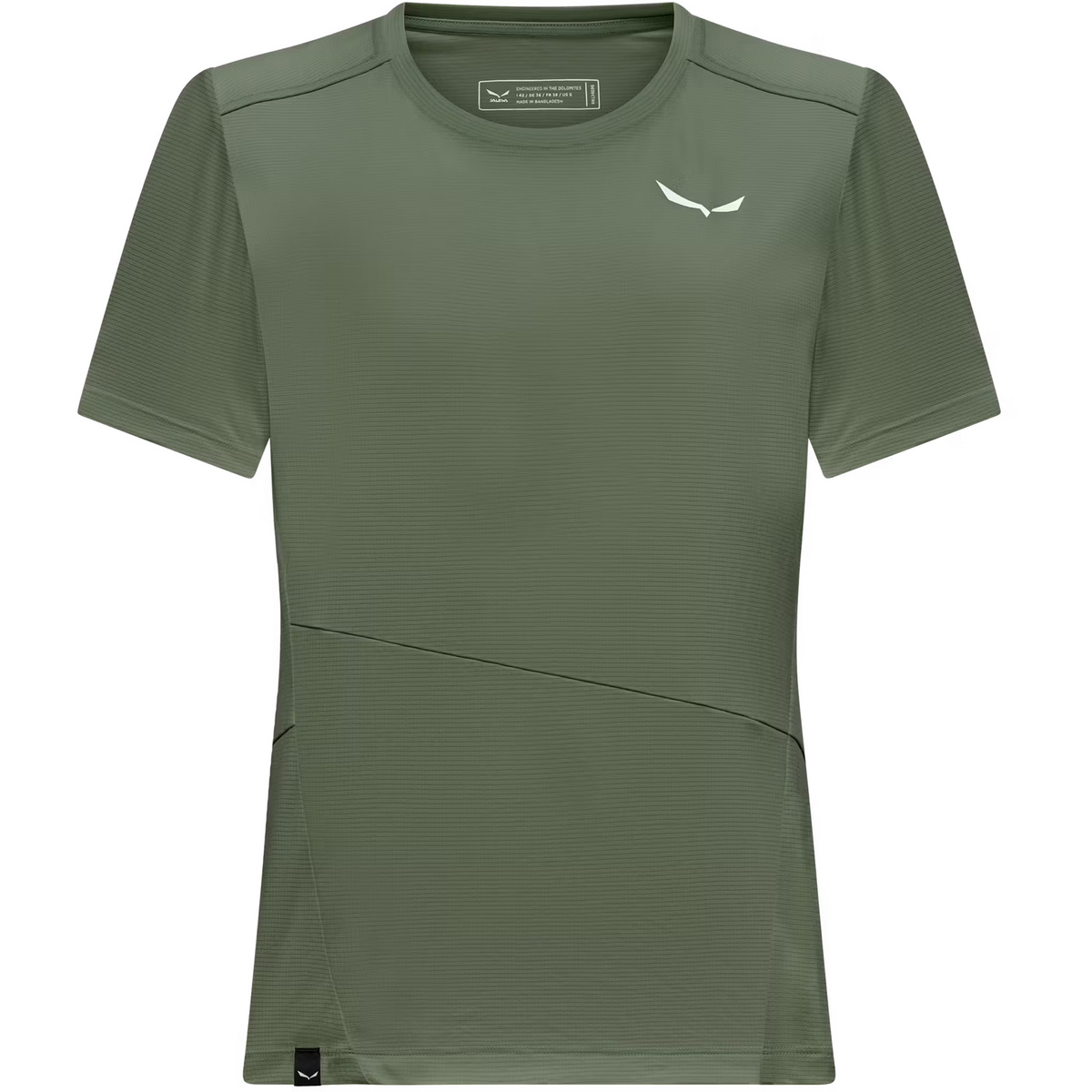 Salewa Damen Puez Sporty Dry T-Shirt (Größe M, oliv)