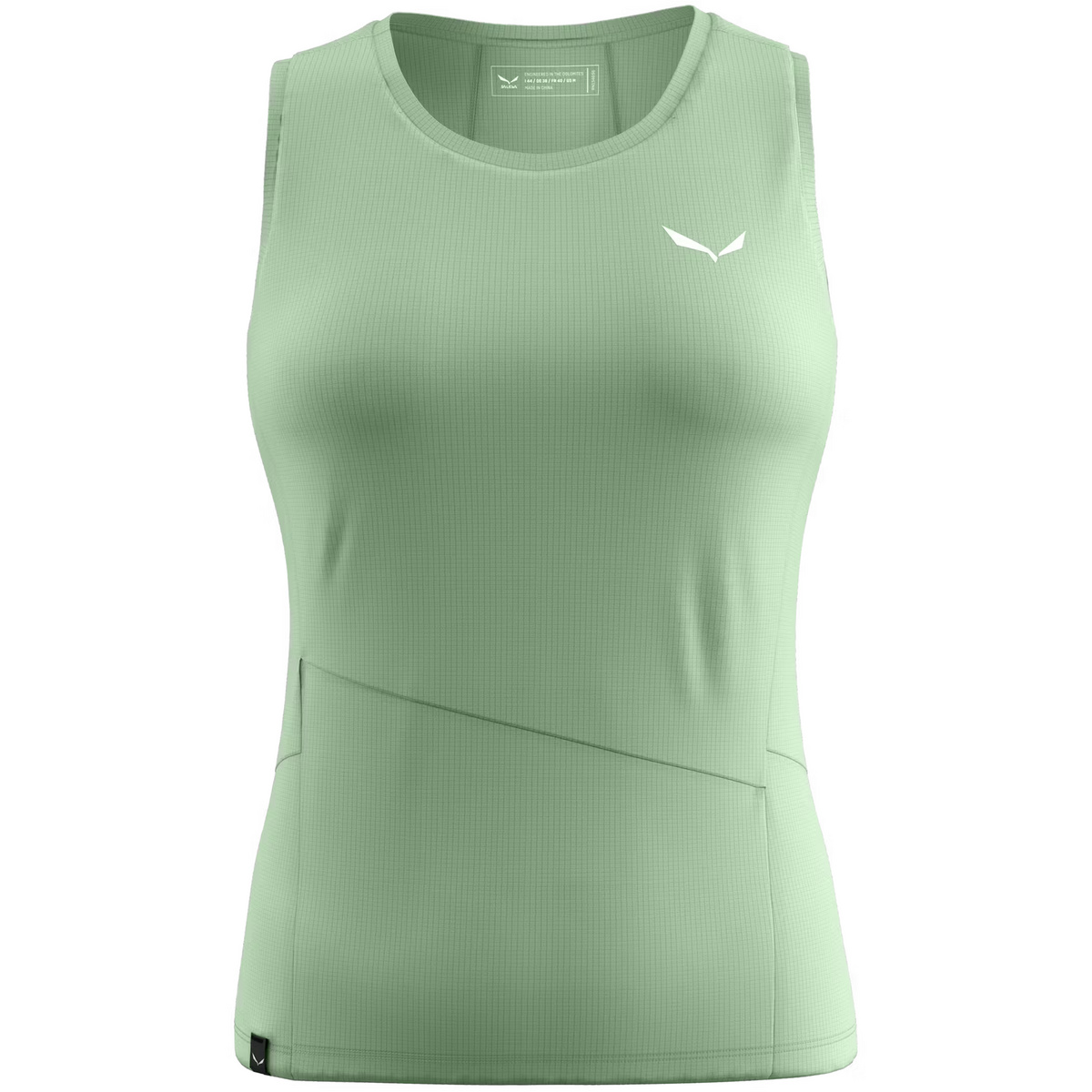 Salewa Damen Puez Sporty Dry Top (Größe L, gruen)