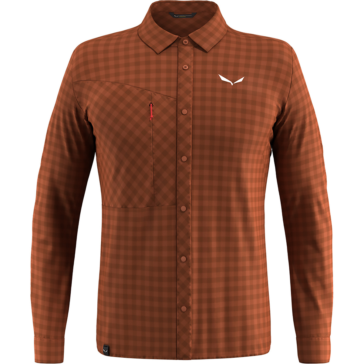 Salewa Uomo Camicia Puez Dry (Taglia L, Arancione)