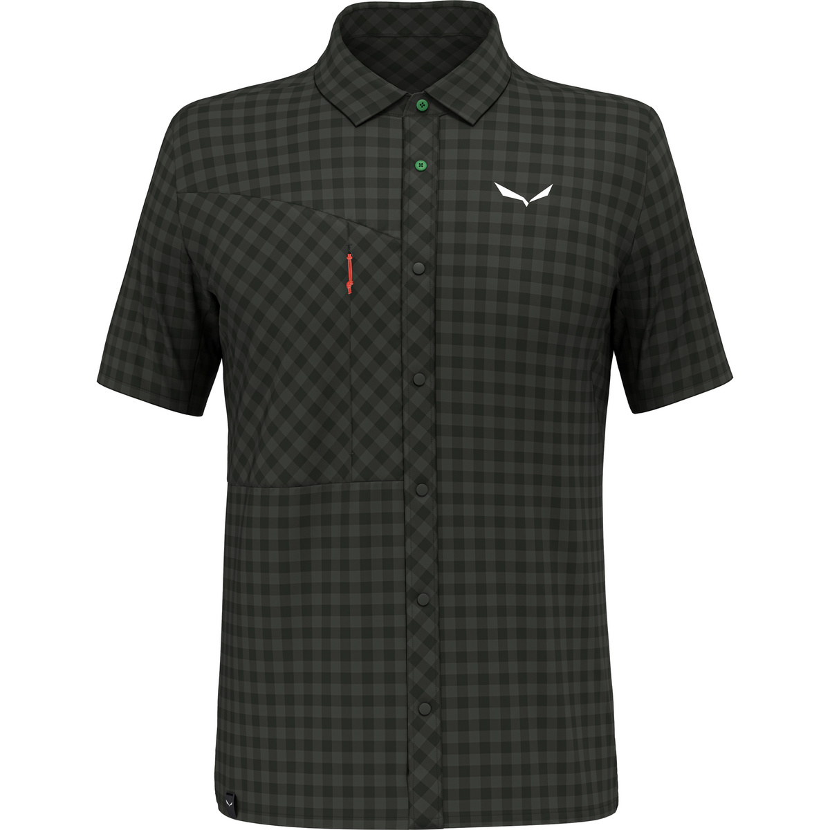 Salewa Uomo Camicia Puez Dry (Taglia XL, Verde oliva)