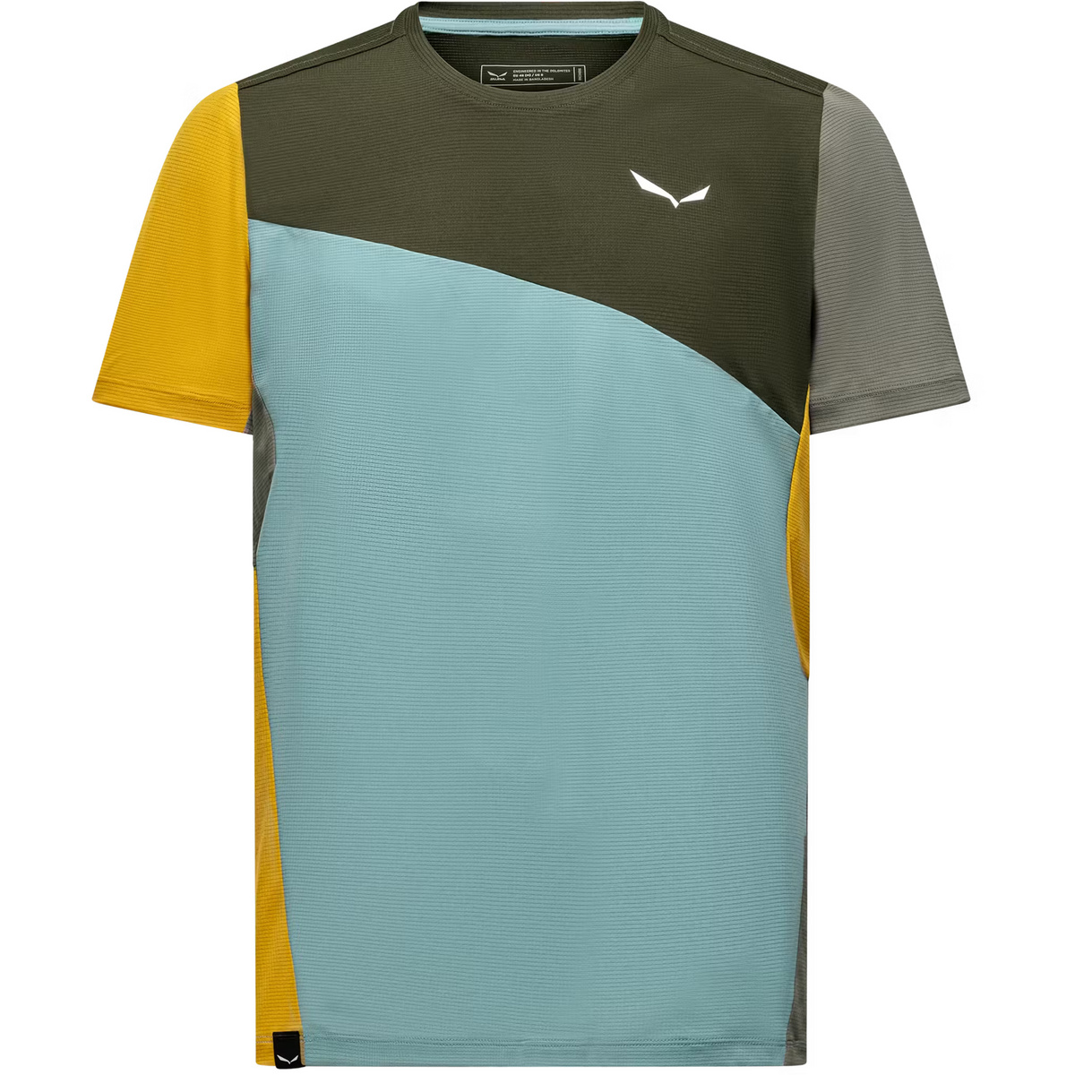 Salewa Herren Puez Sporty Dry T-Shirt (Größe S, gruen)