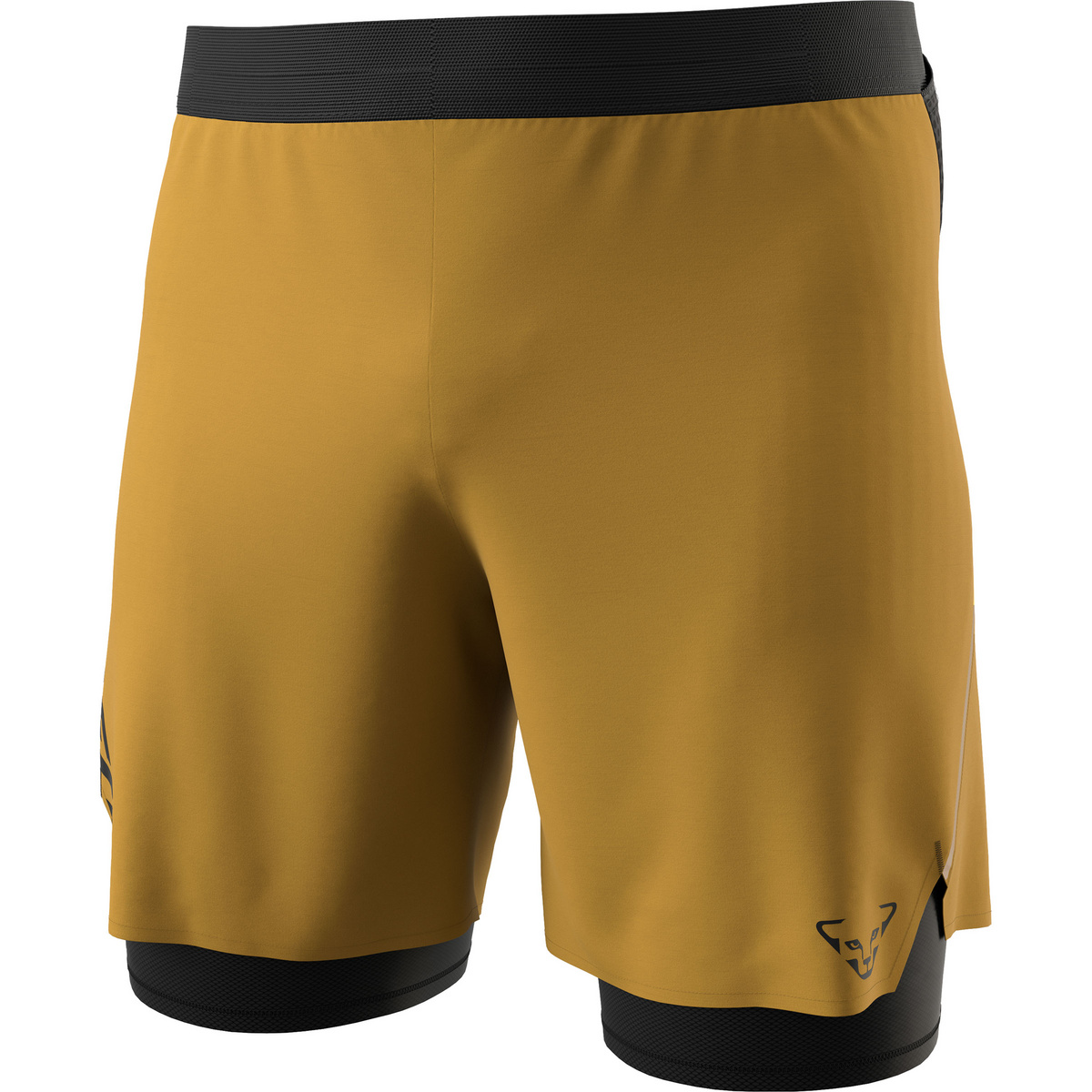 Dynafit Herren Alpine Pro 2/1 Shorts (Größe XL, gelb)
