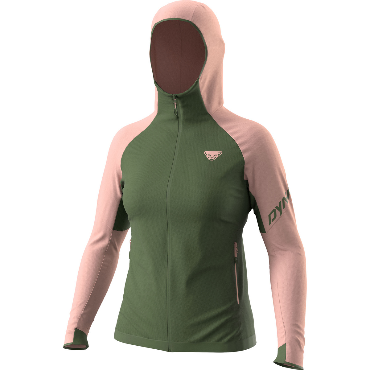 Dynafit Damen Transalper Hoodie Jacke (Größe XS, gruen)