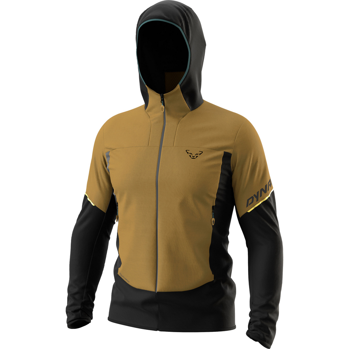 Dynafit Herren Traverse Alpha Hoodie Jacke (Größe S, gelb)