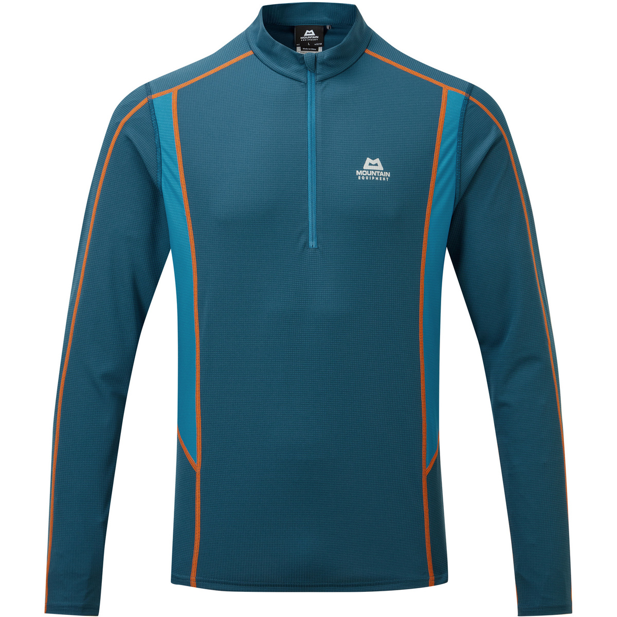 Image of Mountain Equipment Uomo Maglia a manica lunga Ignis Zip