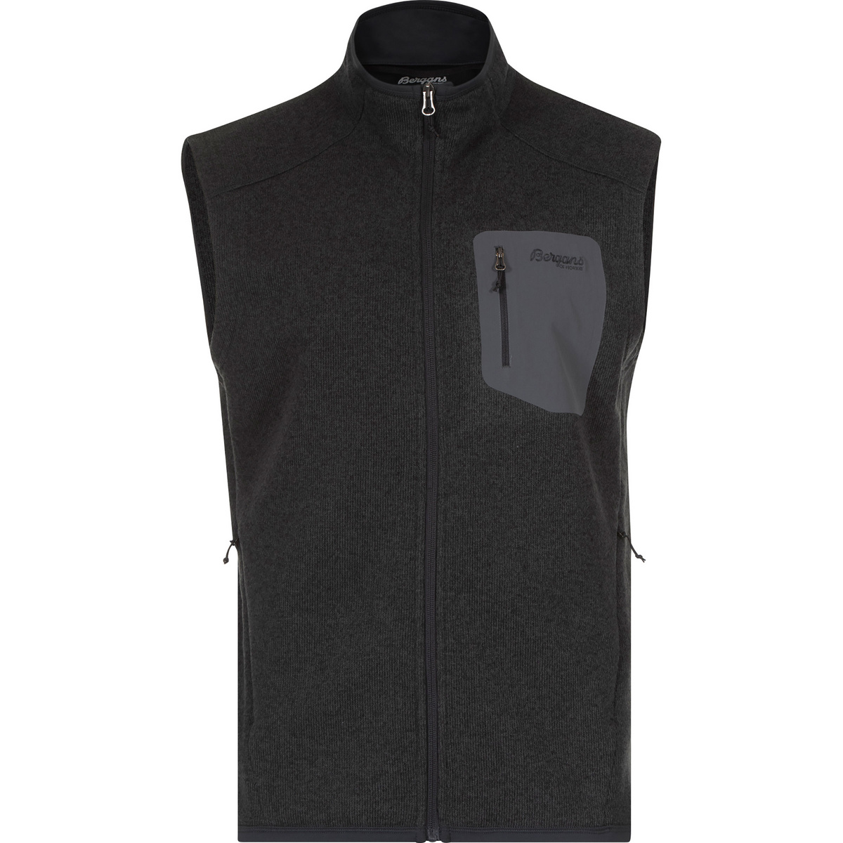 Bergans Homme Gilet Kamphaug Knitted (taille XXL, Gris)