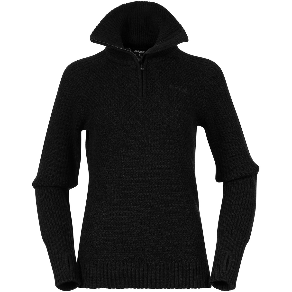 Bergans Donna Maglione Ulriken (Taglia S, Nero)