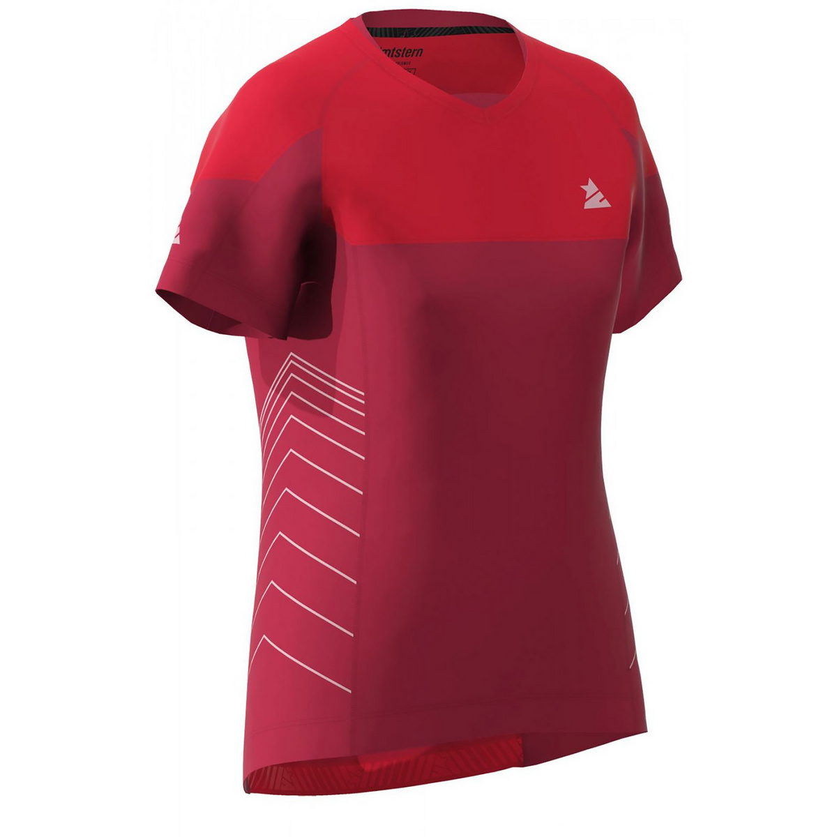 Zimtstern Damen Bulletz Radtrikot (Größe L, rot)
