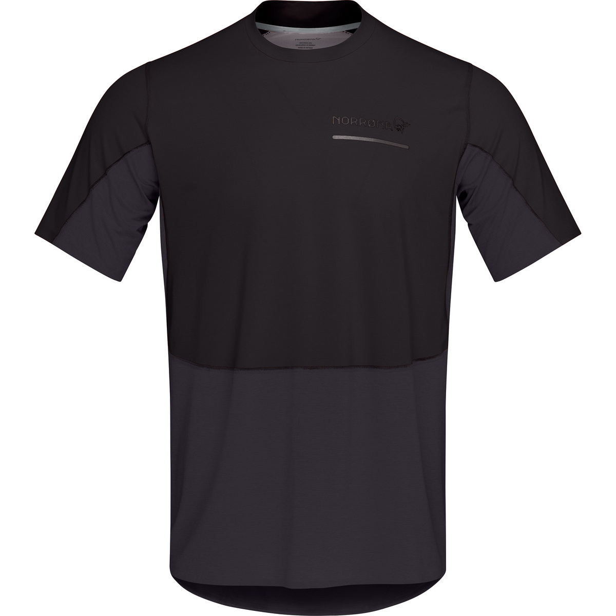 Norrona Uomo Maglia a manica corta Senja Equaliser Lightweight (Taglia L, Nero)