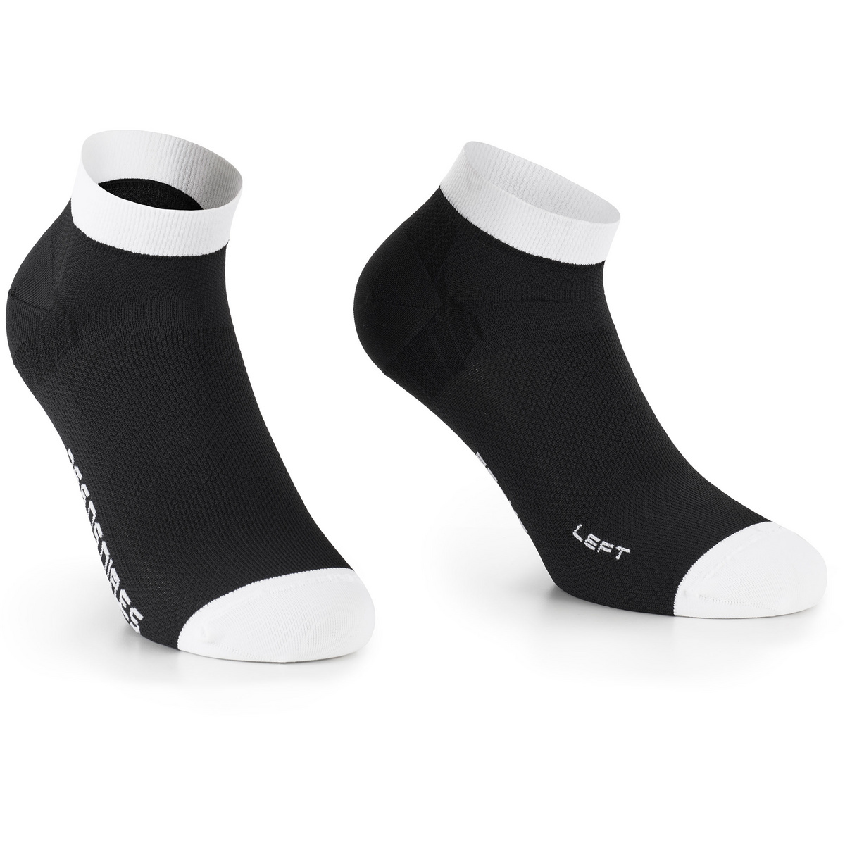 Assos Superleger Low Socken (Größe 44 , schwarz)