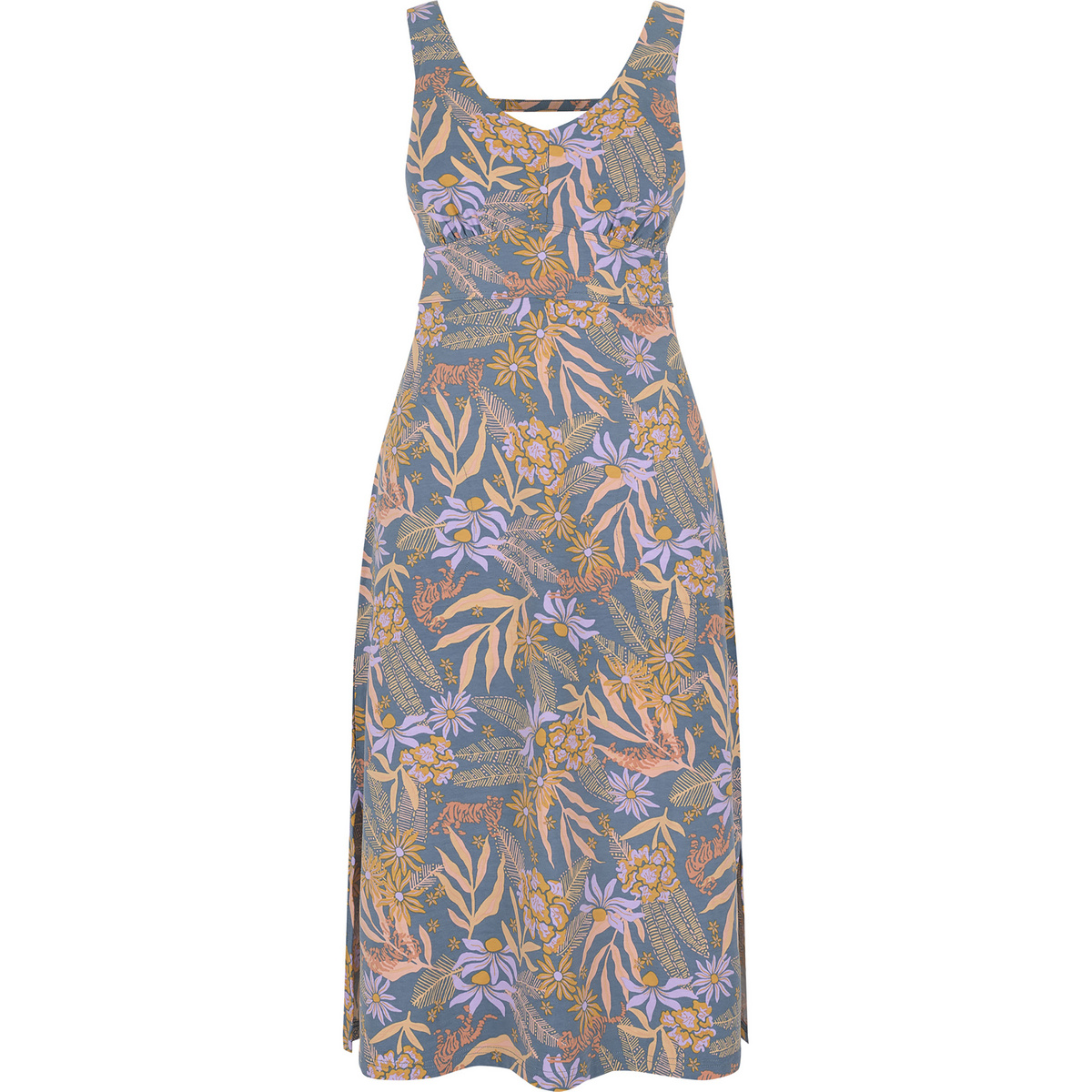 Sherpa Adventure Gear Donna Vestito Neha Midi (Taglia S, Blu)