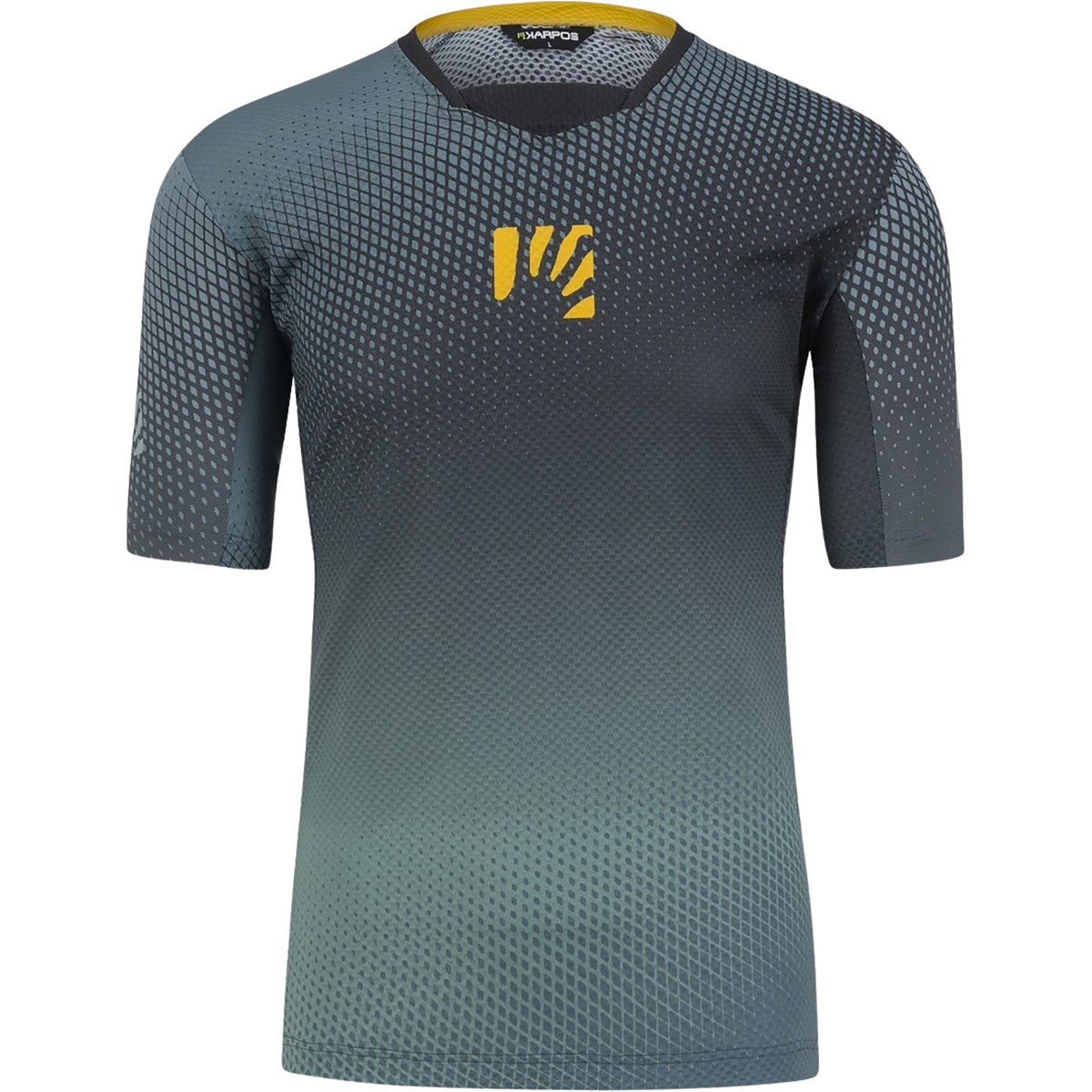 Karpos Uomo Maglietta Val di Dentro (Taglia XL, Nero)