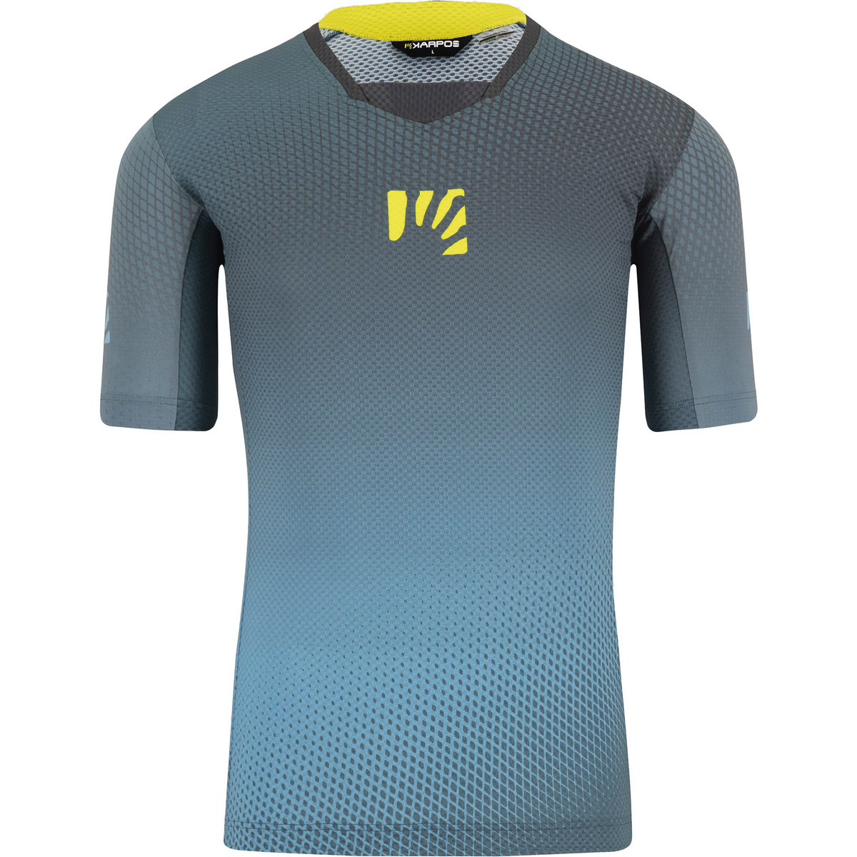 Karpos Uomo Maglietta Val di Dentro (Taglia M, Blu)
