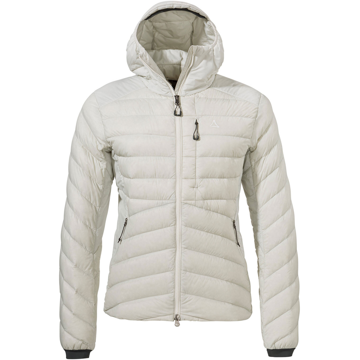 Schöffel Damen Tschierval Down Jacke (Größe M, weiss)