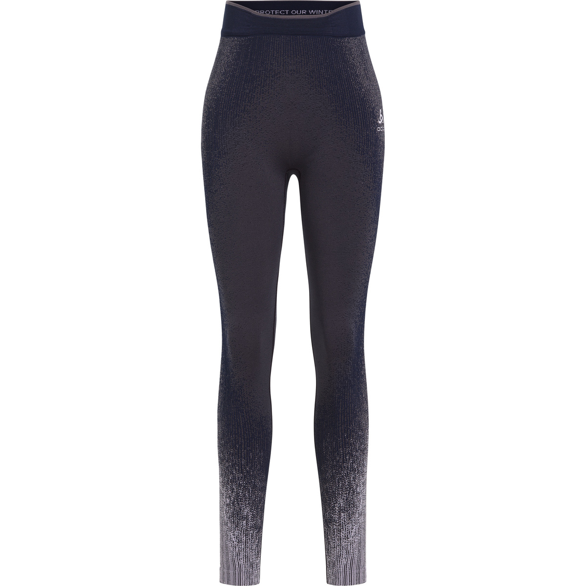 Odlo Donna Leggings Blackcomb Eco (Taglia L, Viola)