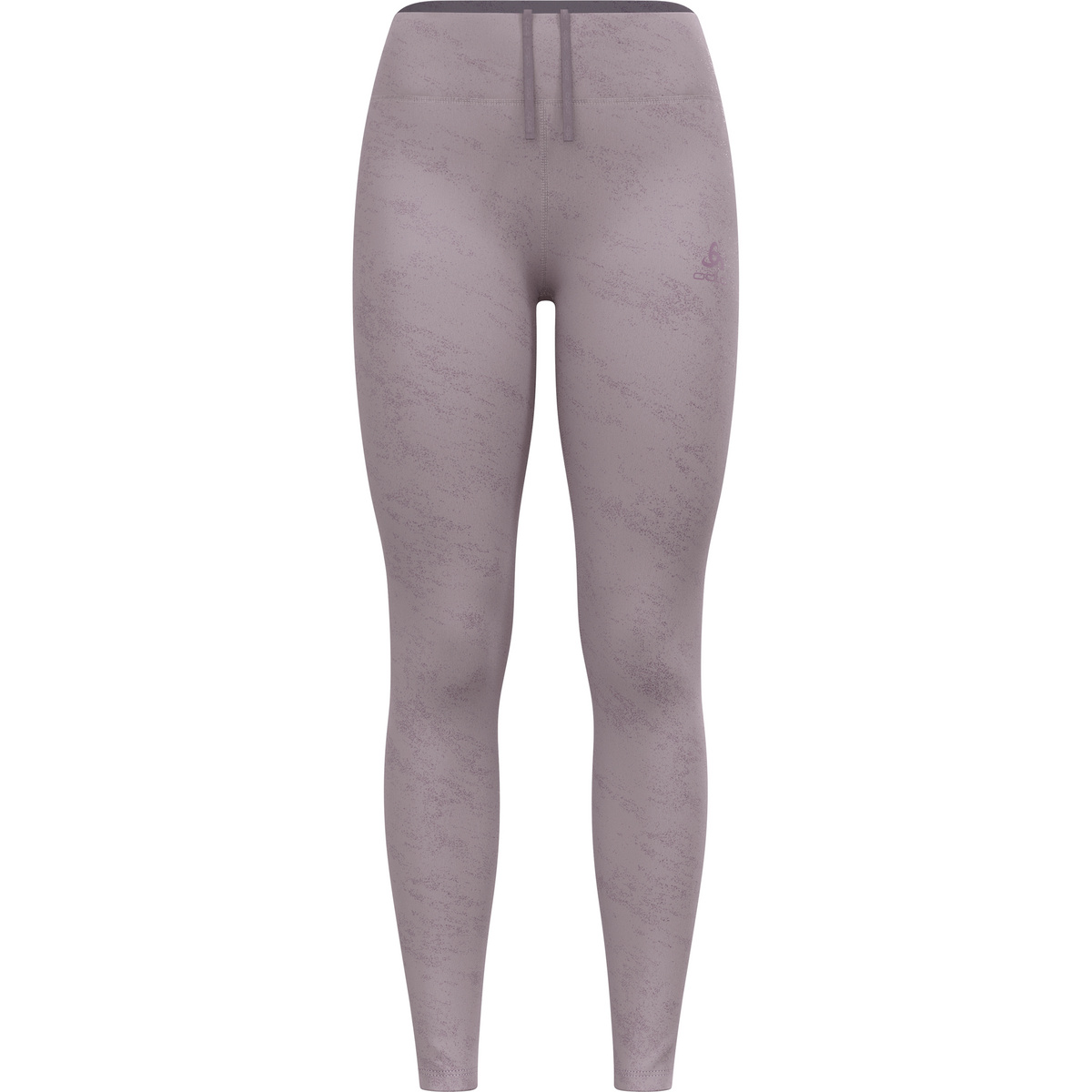 Odlo Damen Zeroweight Print Reflective Tights (Größe XS, lila)