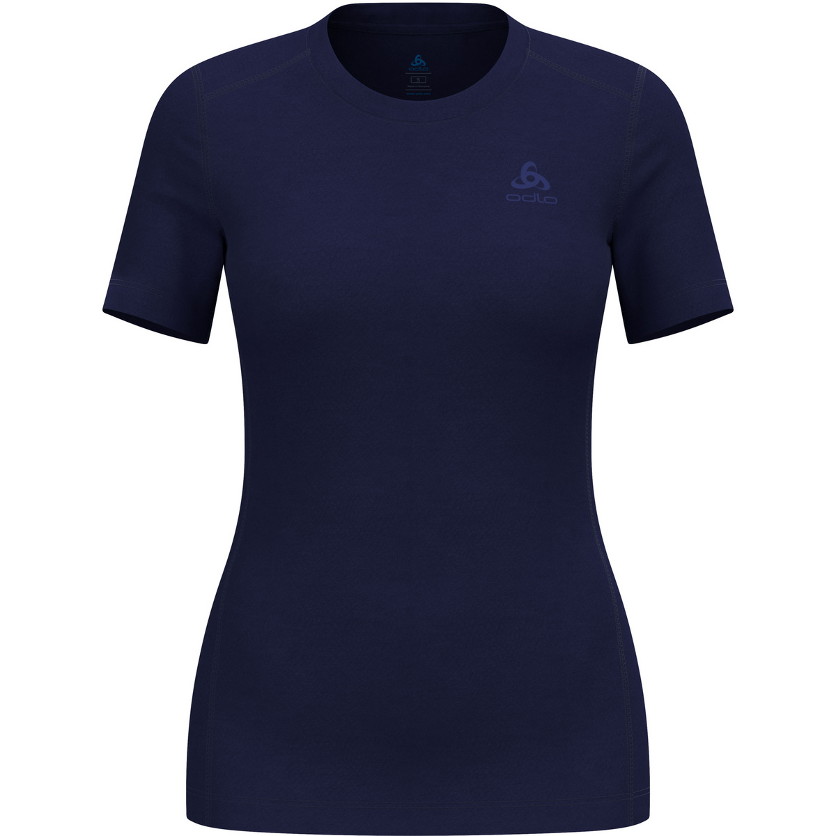 Odlo Damen Merino 200 T-Shirt (Größe XS, blau)