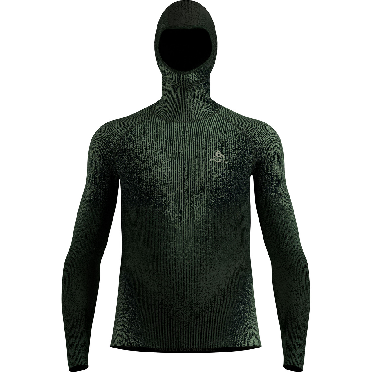 Image of Odlo Herren Blackcomb Eco Facemask Longsleeve